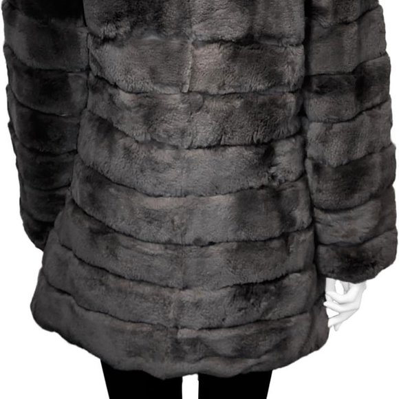 Patrizia Luca Milano Rabbit Coat - Picture 2 of 2